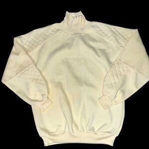 “Carriage Court” 80’s Vtg NWT! mock neck sweatshirt